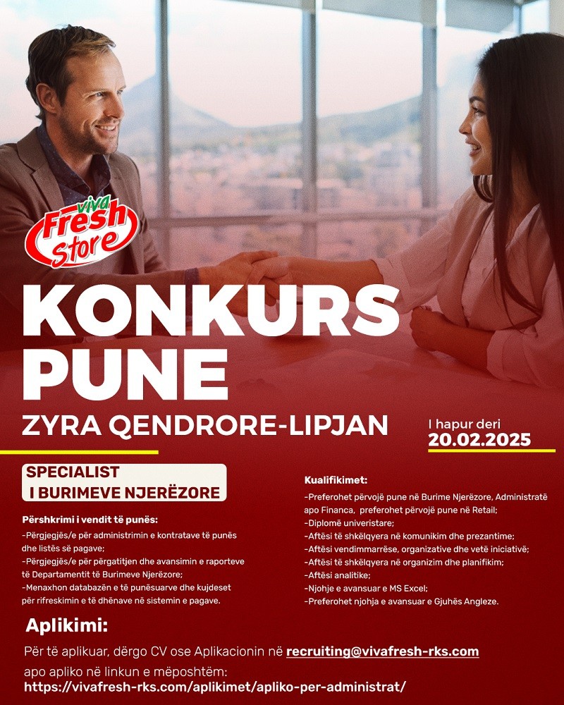 Specialist i Burimeve Njerëzore